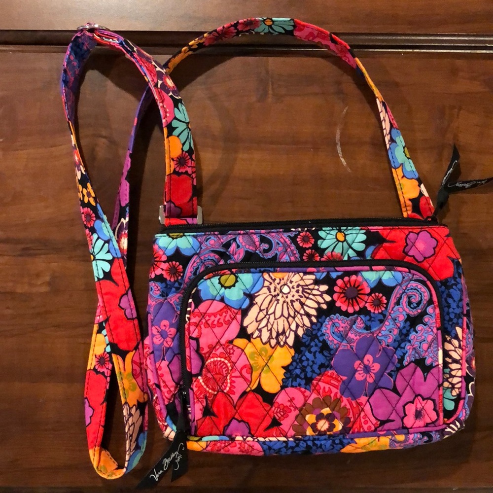 NWOT Vera Bradley Iconic Little Hipster Crossbody